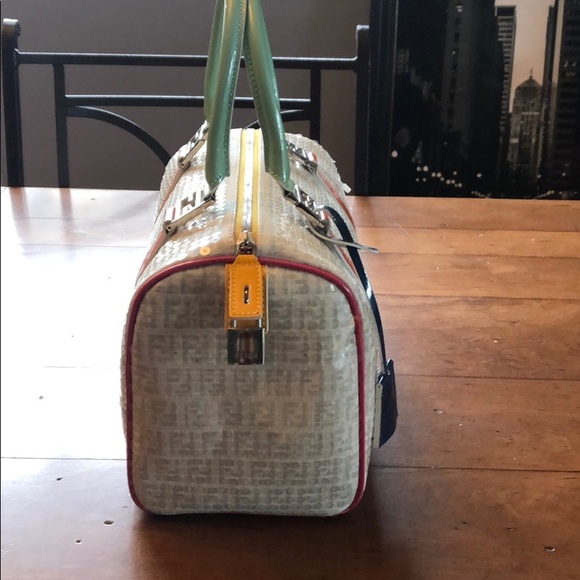 Fendi  Collectors Ricami Embroidered Handbag - Picture 2 of 8